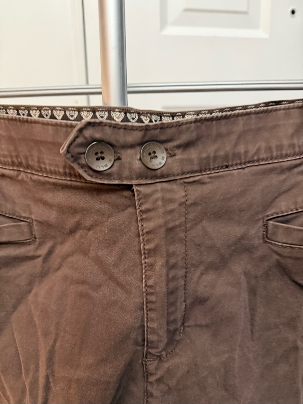Bandolino Brown Straight-Leg Chino Pants - Picture 2 of 9